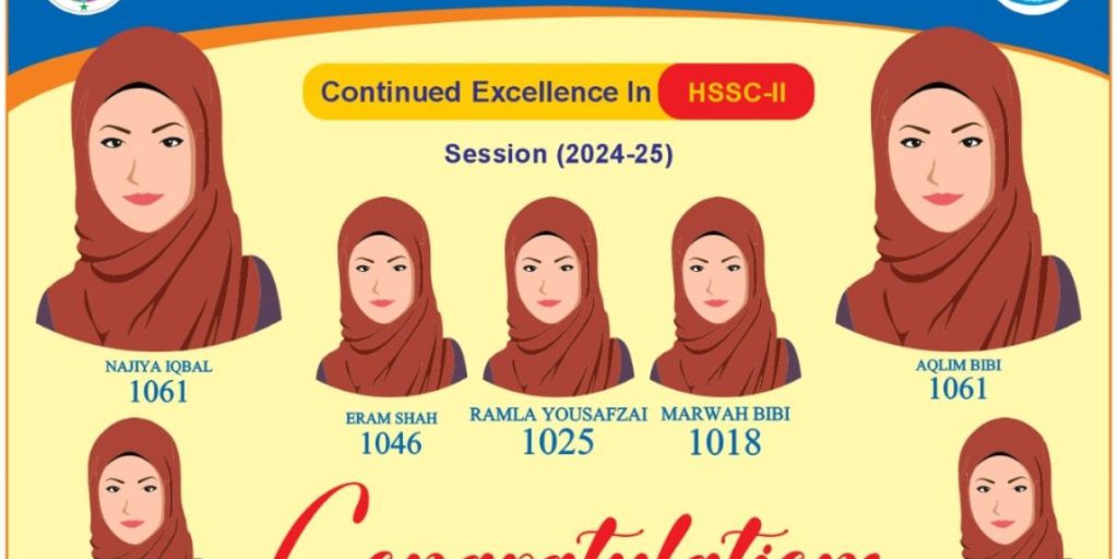Congratulations to Our Brilliant Stars Ayesha Girls School and College